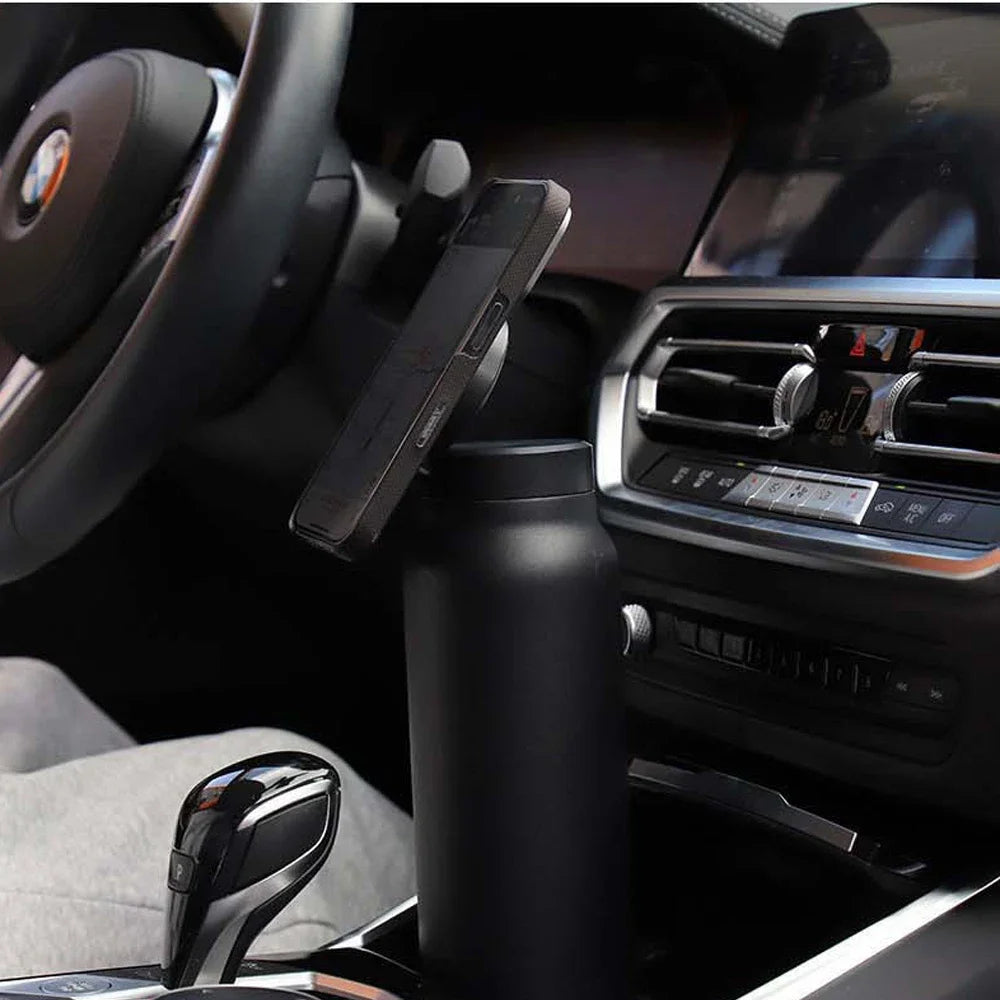 HOLDSY Water Bottle with MagSafe Phone Holder